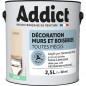 Peinture acrylique murs et boiseries Castor satin 2.5L.