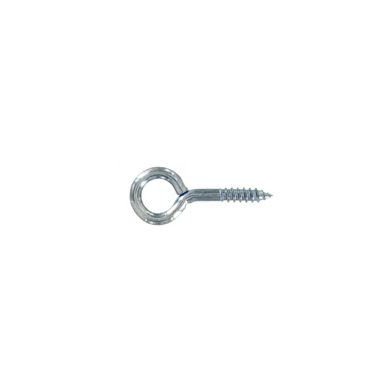 Zinc-plated steel screw terminal D.6x25mm, 3 pieces.