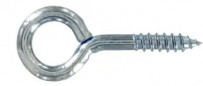 Zinc-plated steel screw terminal D.6x25mm, 3 pieces.