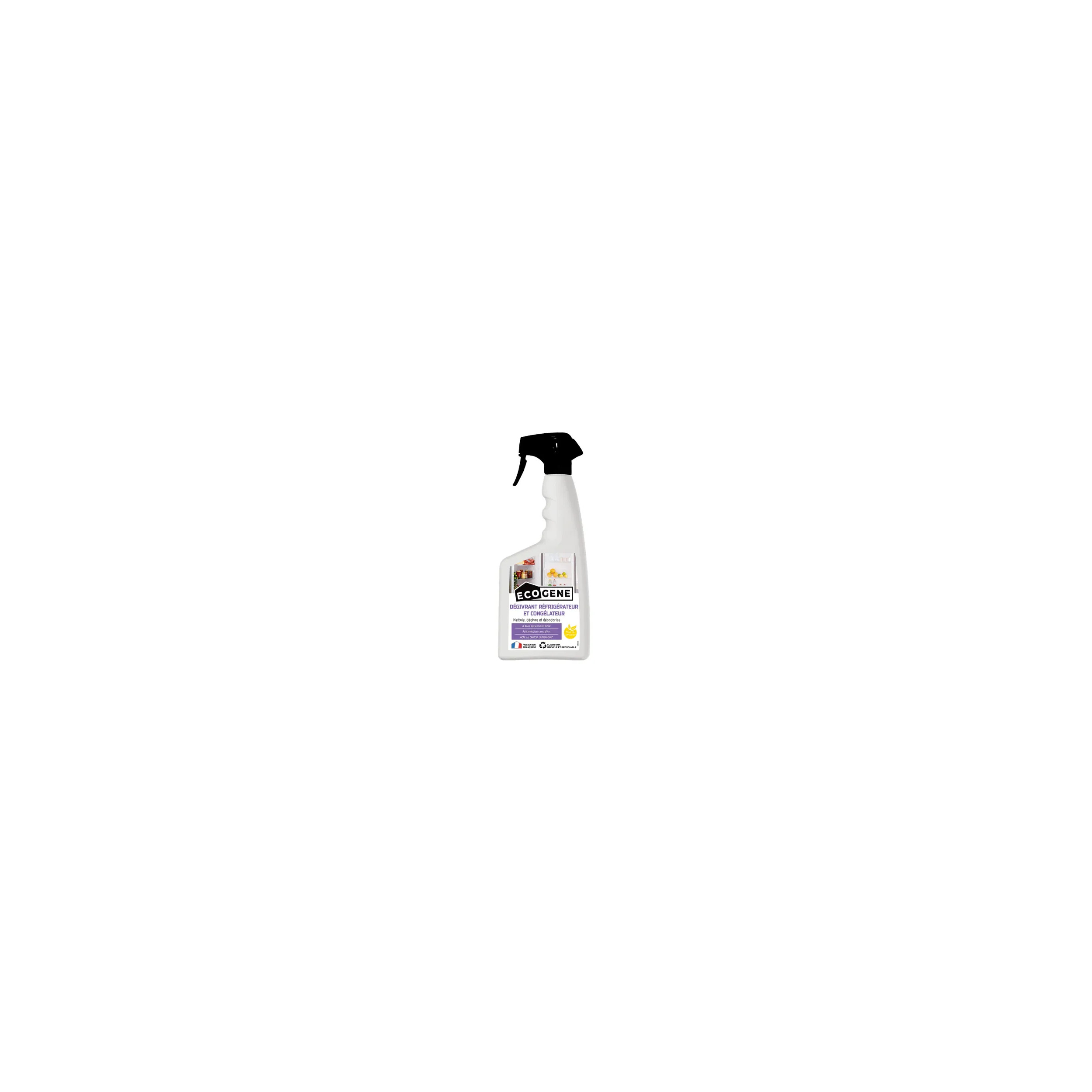 Dégivrant réfrigérateur et congélateur en spray de 500ml.