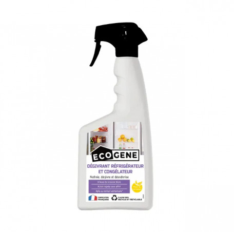 Dégivrant réfrigérateur et congélateur en spray de 500ml.