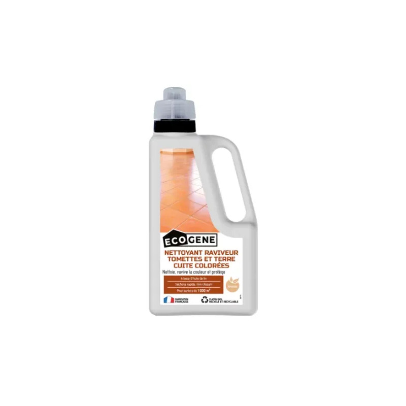 Detergente restauratore per piastrelle e cotto colorato, 1L.