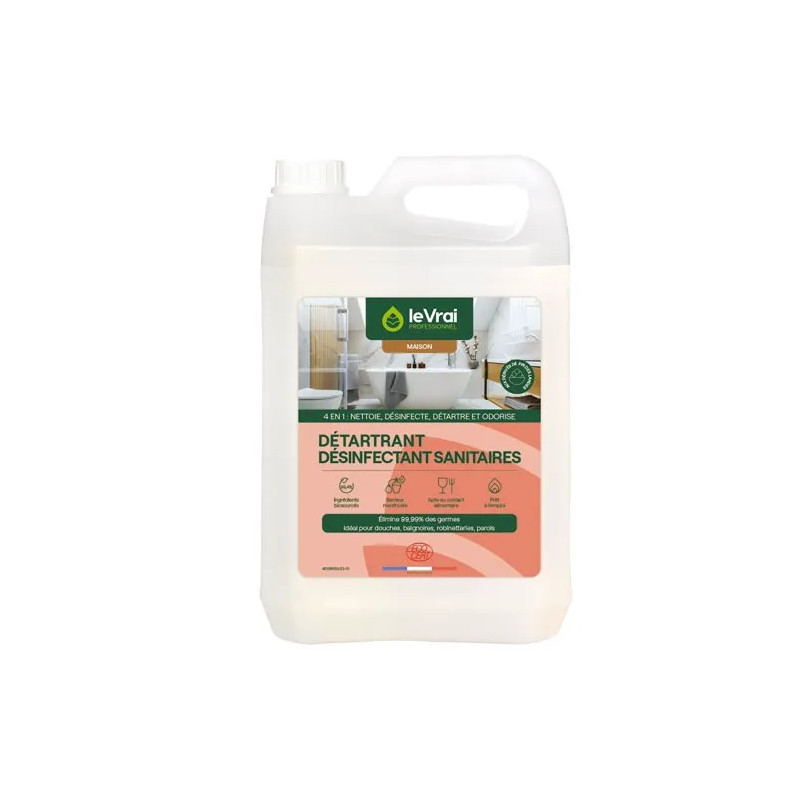 5L sanitary disinfectant descaler, THE REAL Professional.