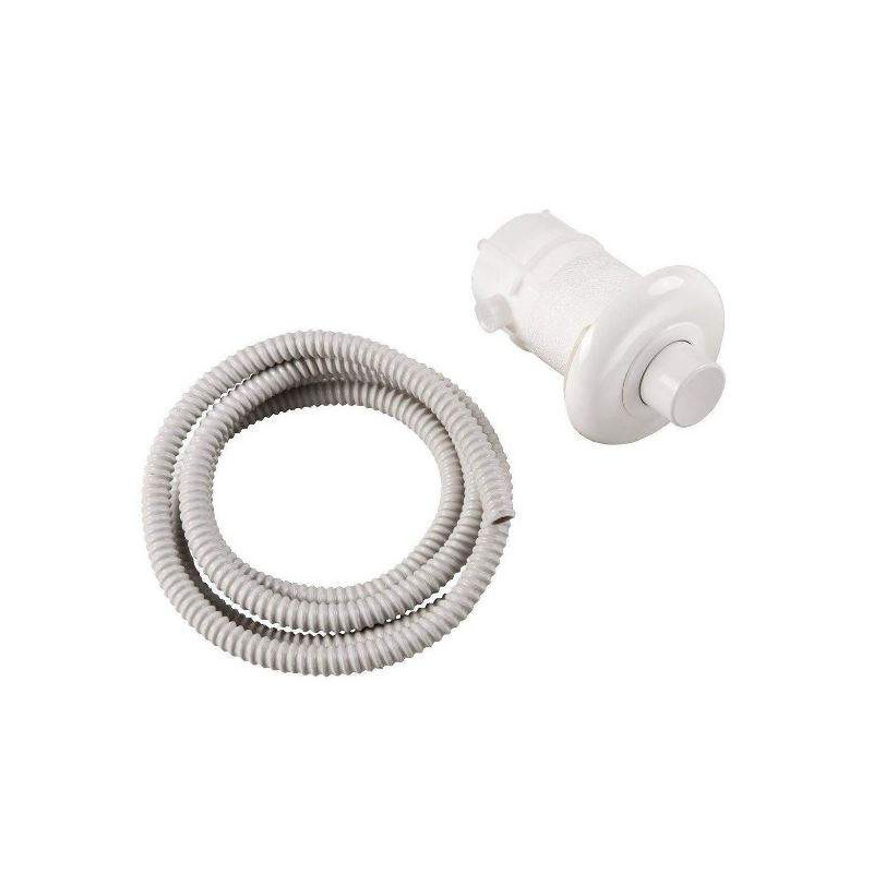 Bouton poussoir réservoir WC pneumatique AP164 PNEUMATIC et 198 PNEU, blanc