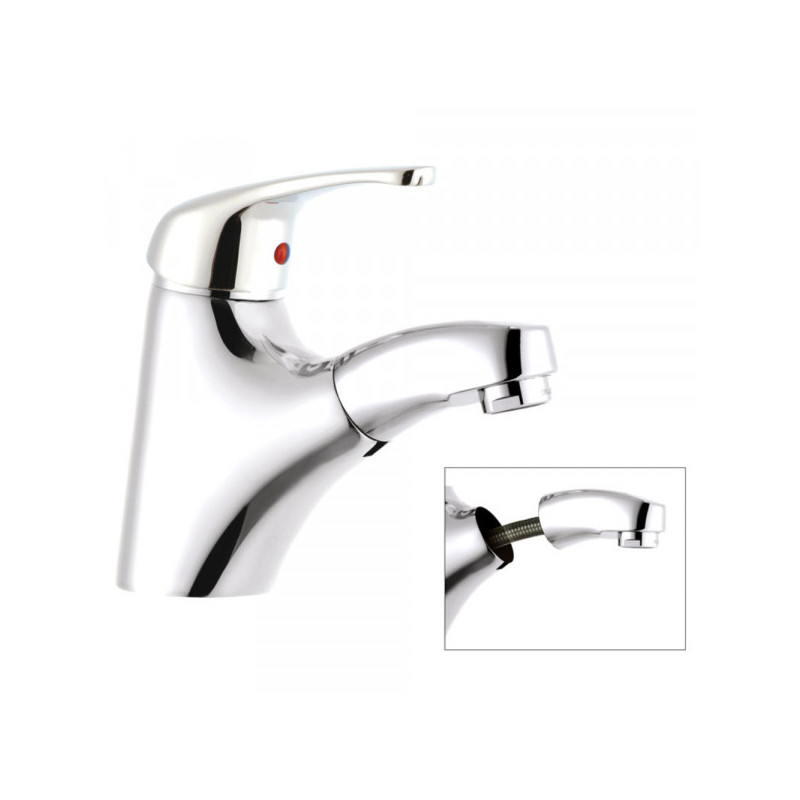 Atomix pull-out basin mixer chrome