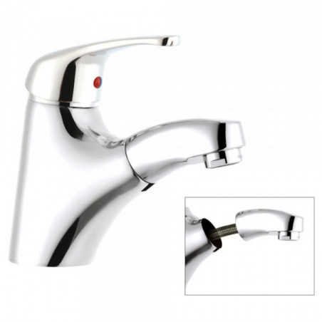 Atomix pull-out basin mixer chrome