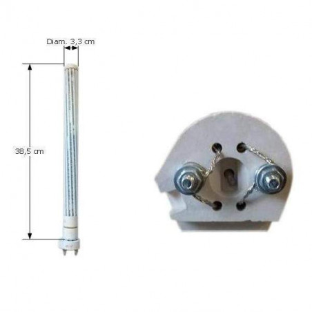 Specksteinheizkörper ARISTON Durchmesser 33, 2000W