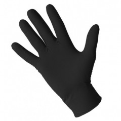 Gant noir taille 8,9, multi usages, boite de 100 gants