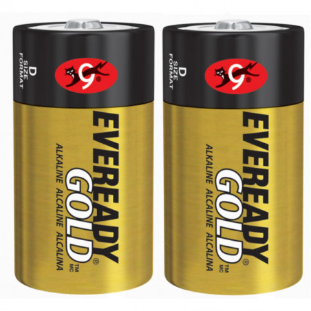 D-Batterie LR20, Alkaline 1,5 V eveready gold