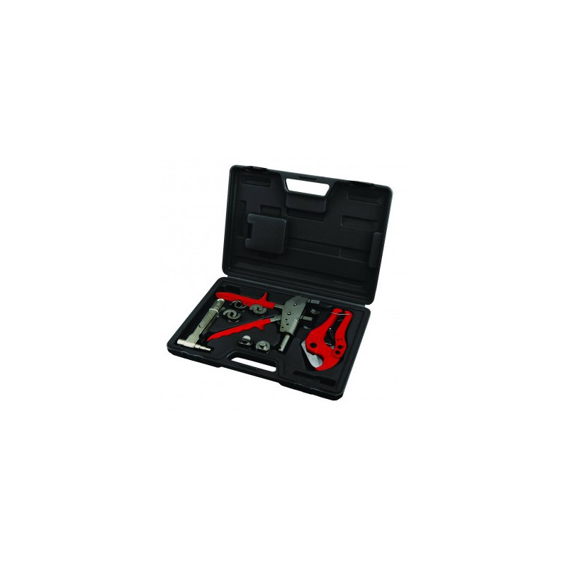 Tool kit for PER pipe crimping