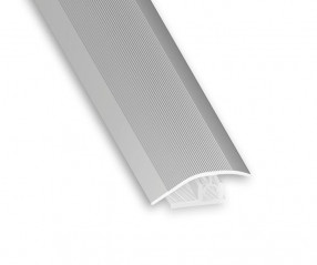 Colorless aluminum sill trim bar 4.7x93cm.