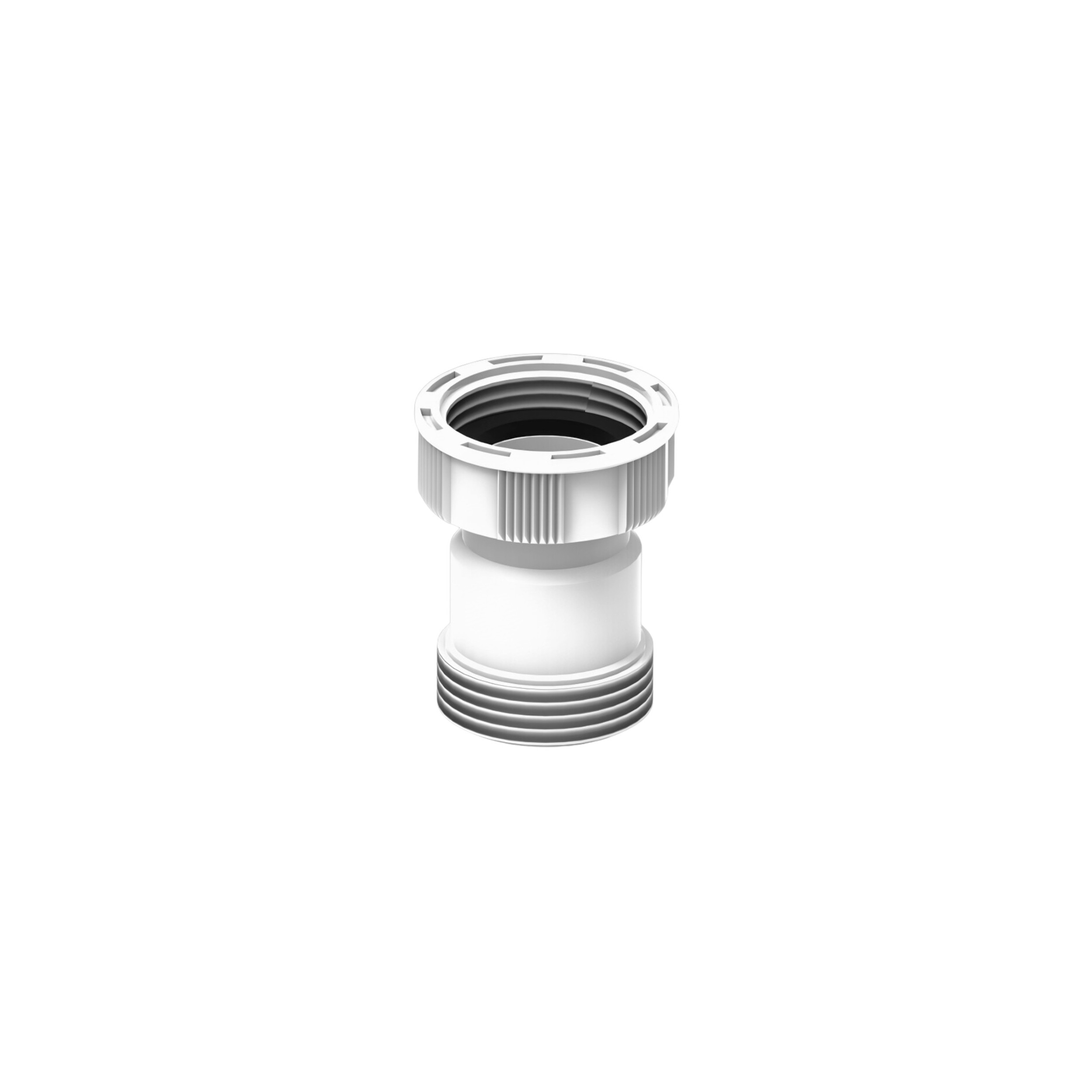 Siphon adapter, basin strainer female 1"1/4 swivel nut male 1"1/4