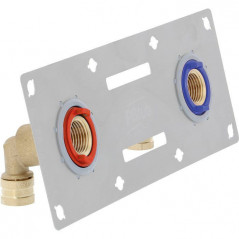 SERTIFIX 16 mm diameter sliding PER shower plate.