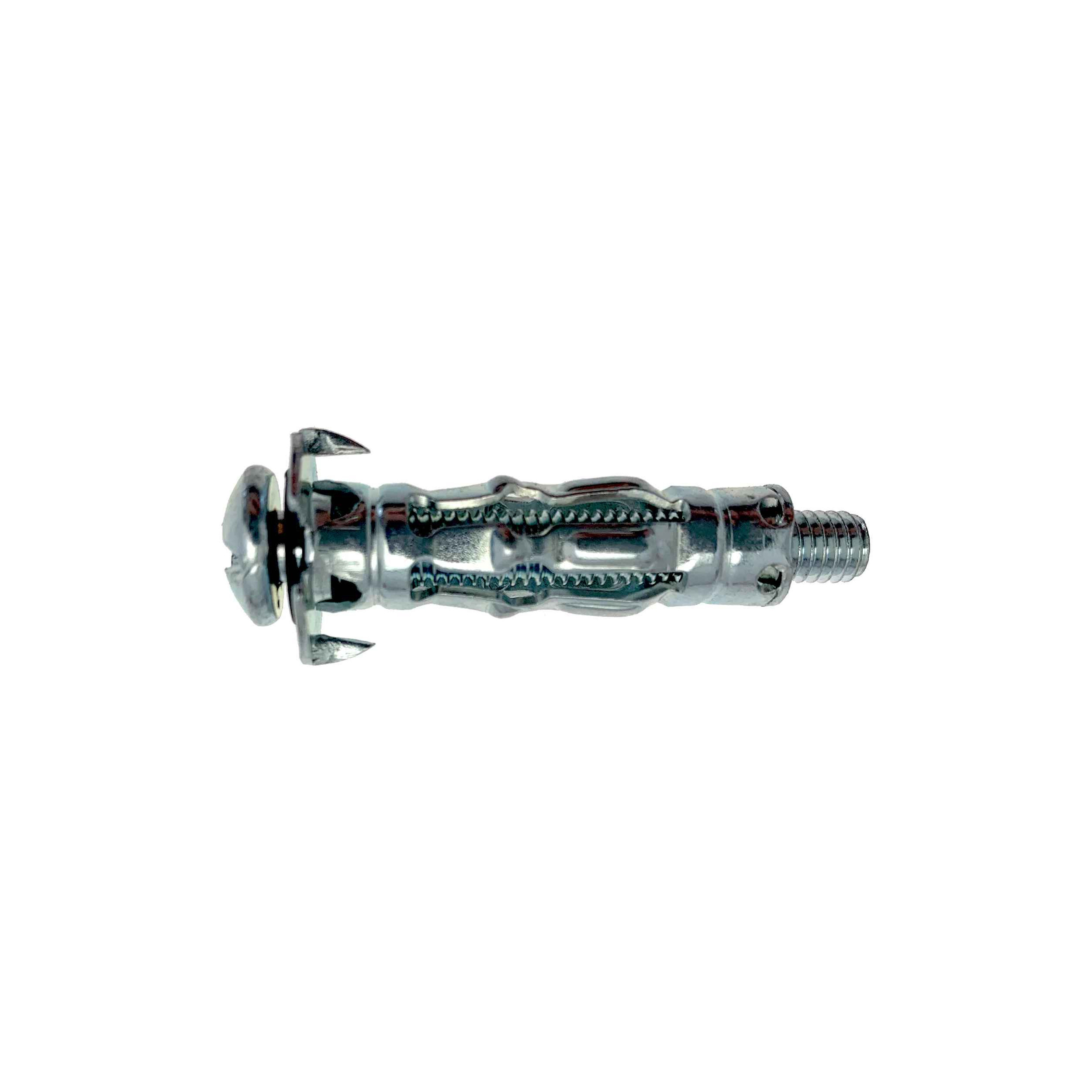 HM 5x37mm metal wall plug with screws, 100 pcs.