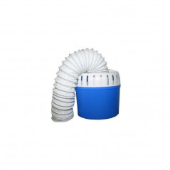 Evacuation condenser kit for tumble dryer with 102mm diameter hose, 300cm long.