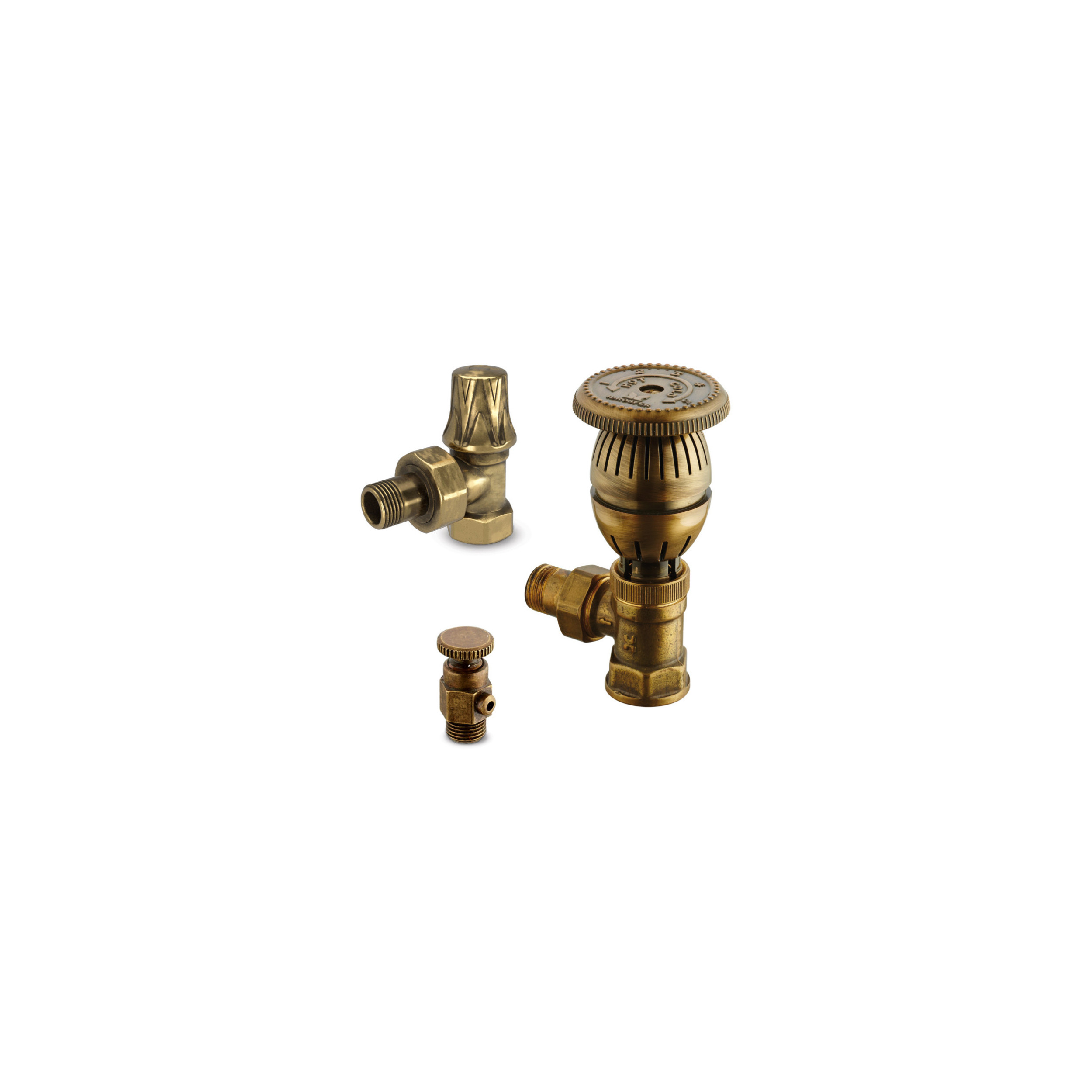 Thermostatic valve kit with 15x21 control elbow and air vent