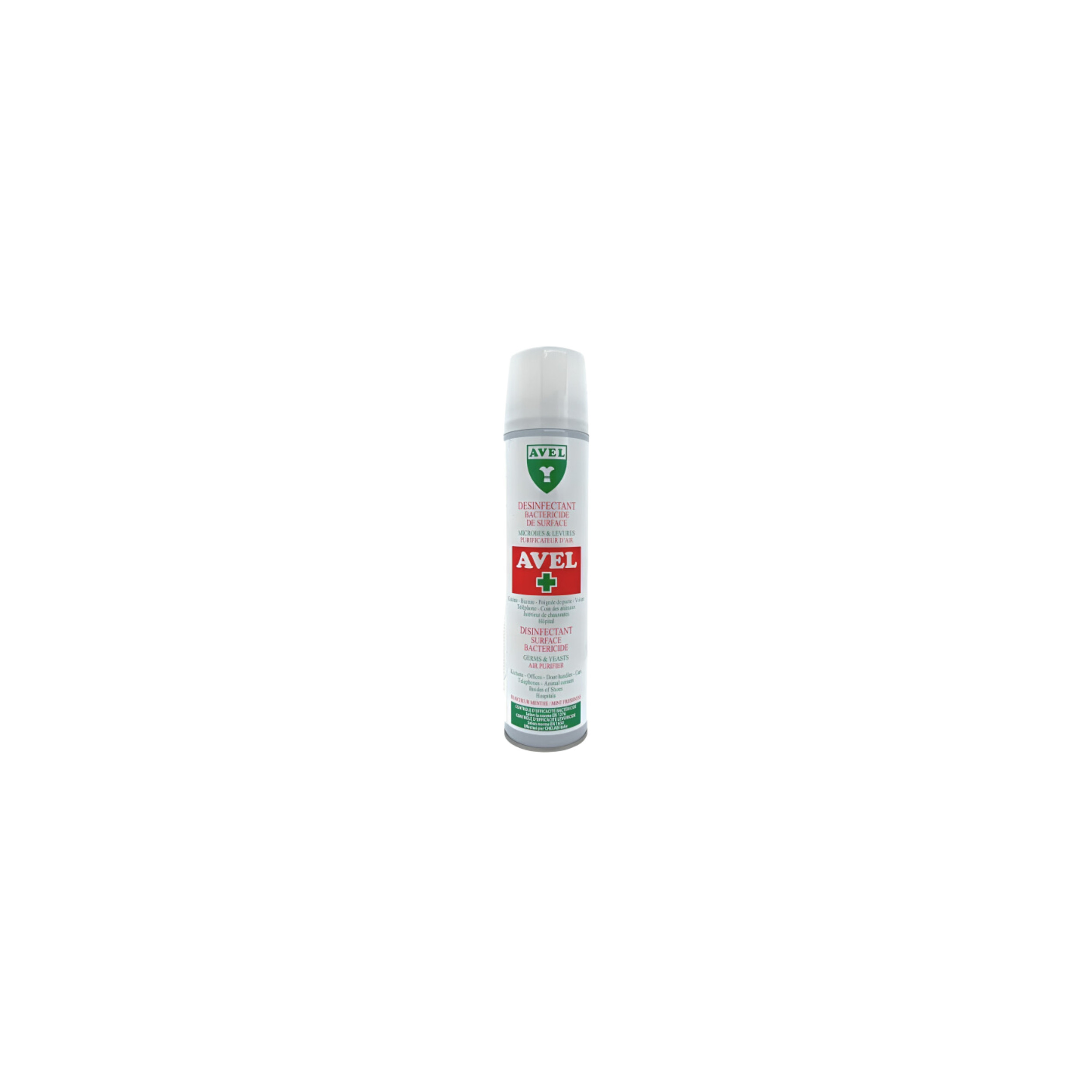 Spray desinfectante bactericida para superficies y aire, aroma de menta, 400 ml