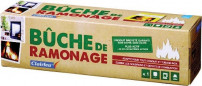 Bûche de ramonage avec certificat.