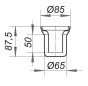 Odour trap for ORIO shower drain, from 2004 to May 2010