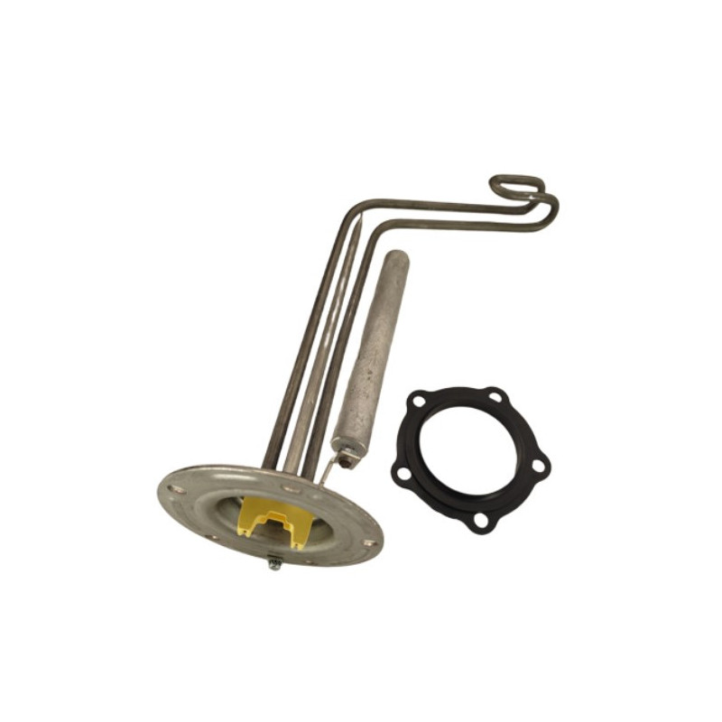 2000W stainless steel immersion heater, 5 holes, angled, ARISTON.