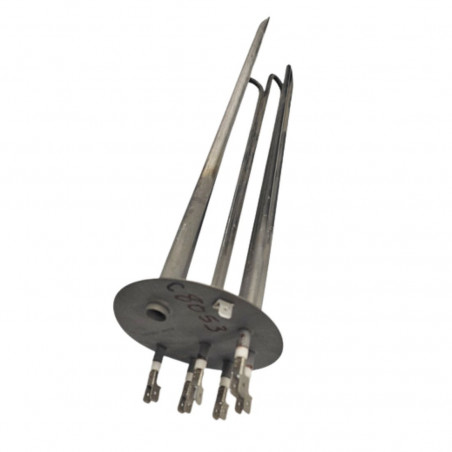 Shielded resistor 3000W three-phase flange diameter 10cm, ATLANTIC.