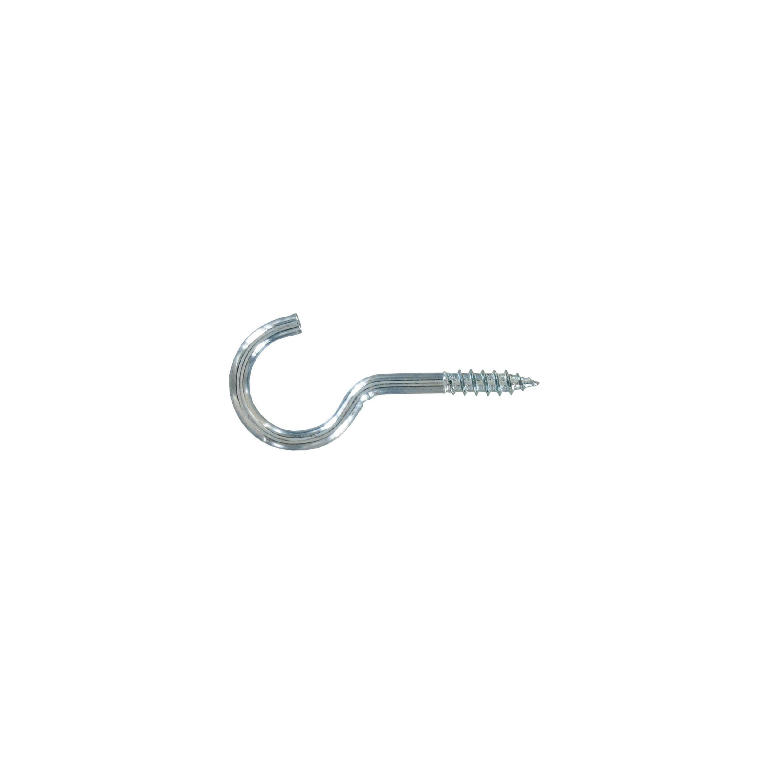 Galvanized steel hook 6x60mm, 2 pieces.