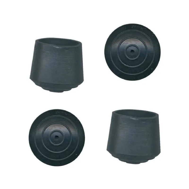 Wrap-around rubber tip, diameter 22mm, 4 pcs.