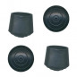 Wrap-around rubber tip, diameter 22mm, 4 pcs.