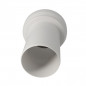 Evacuation sleeve, straight pipe WC support diameter 90 mm