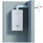 ONDEA LC12-4 HFPB calentador de baño por aspiración hidrosmart de bajo NOX (pero/pro gas), 12 litros 20,7kW