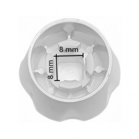 8 mm square handwheel for Caleffi C range radiator valve