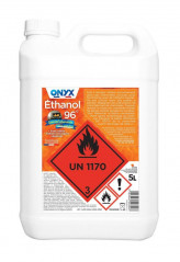 Ethanol 96% spécial cheminée sans conduit, 5 litres