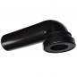 Long drain pipe for concealed WC frames SIAMP, diameter 100 mm