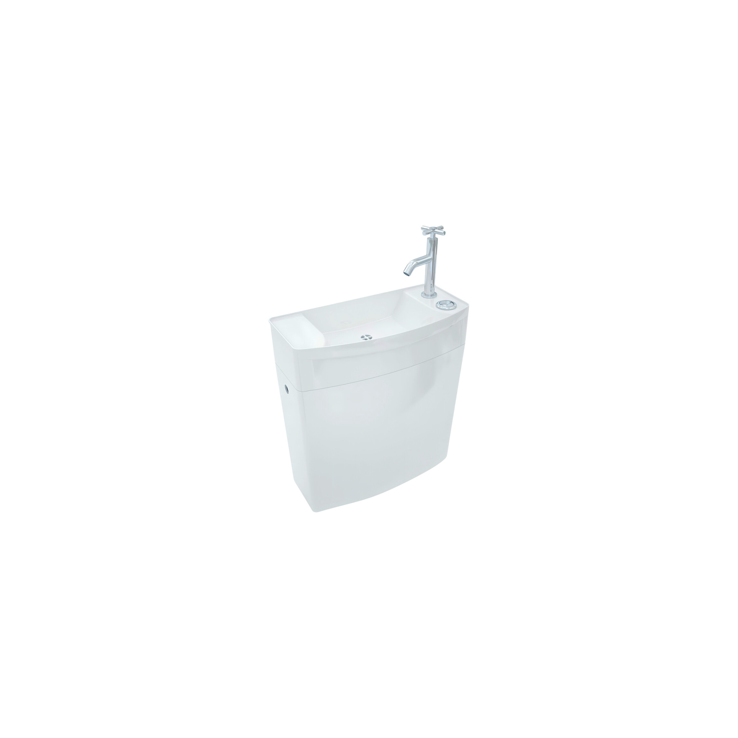 Réservoir WC, lave-mains intégré 3/6L ISEO