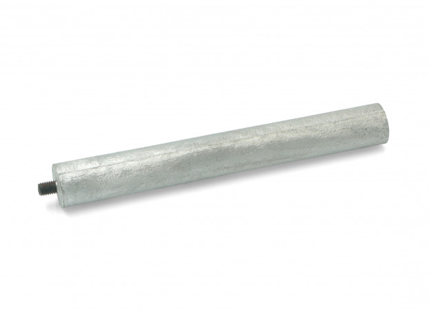 Anode de magnésium  21.3x230mm, filetée M8.