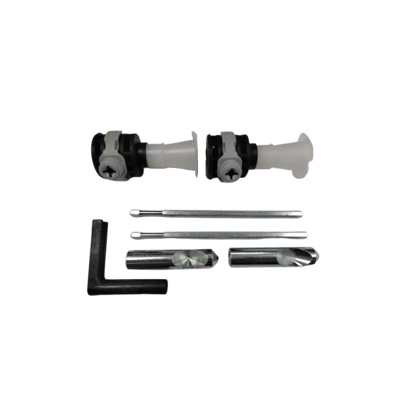 Kit de fixation pour cuvette de WC suspendu AVENTO et SOLID de marque VILLEROY & BOCH.