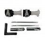 Kit de fixation pour cuvette de WC suspendu AVENTO et SOLID de marque VILLEROY & BOCH.