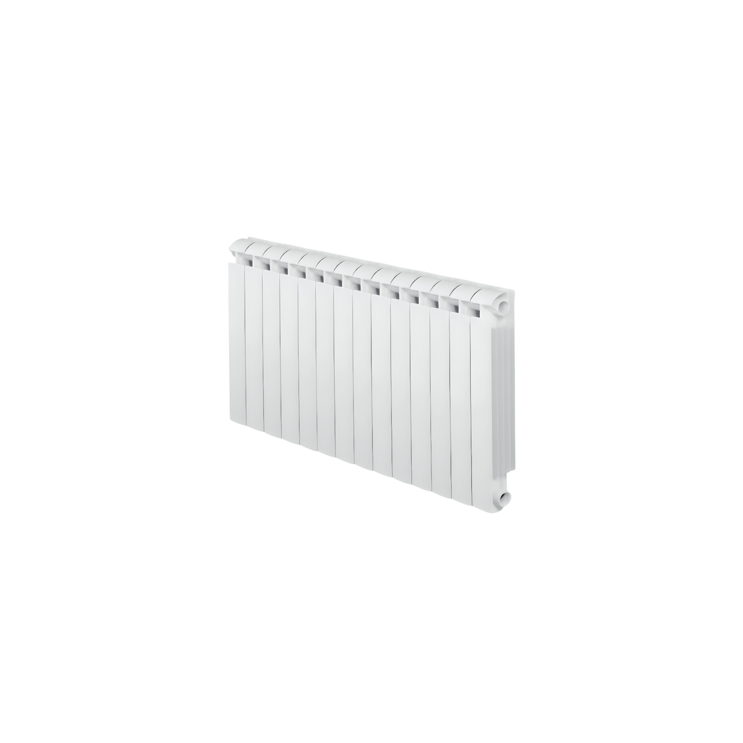 Radiateur fonte alu 2268W chauffage central 14 éléments KLASS 800 blanc