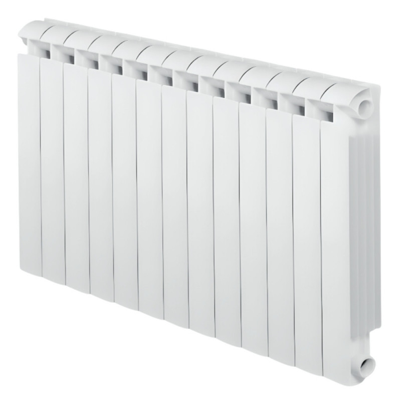 Radiateur fonte alu 2016W chauffage central 13 éléments KLASS 800 blanc