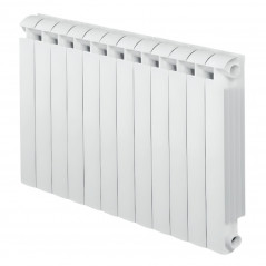 Radiateur fonte alu 1944W chauffage central 12 éléments KLASS 800 blanc