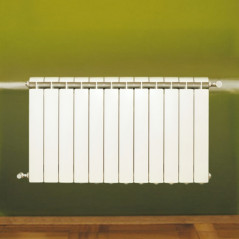 1944W KLASS 800 white 12-element cast aluminium central heating radiator