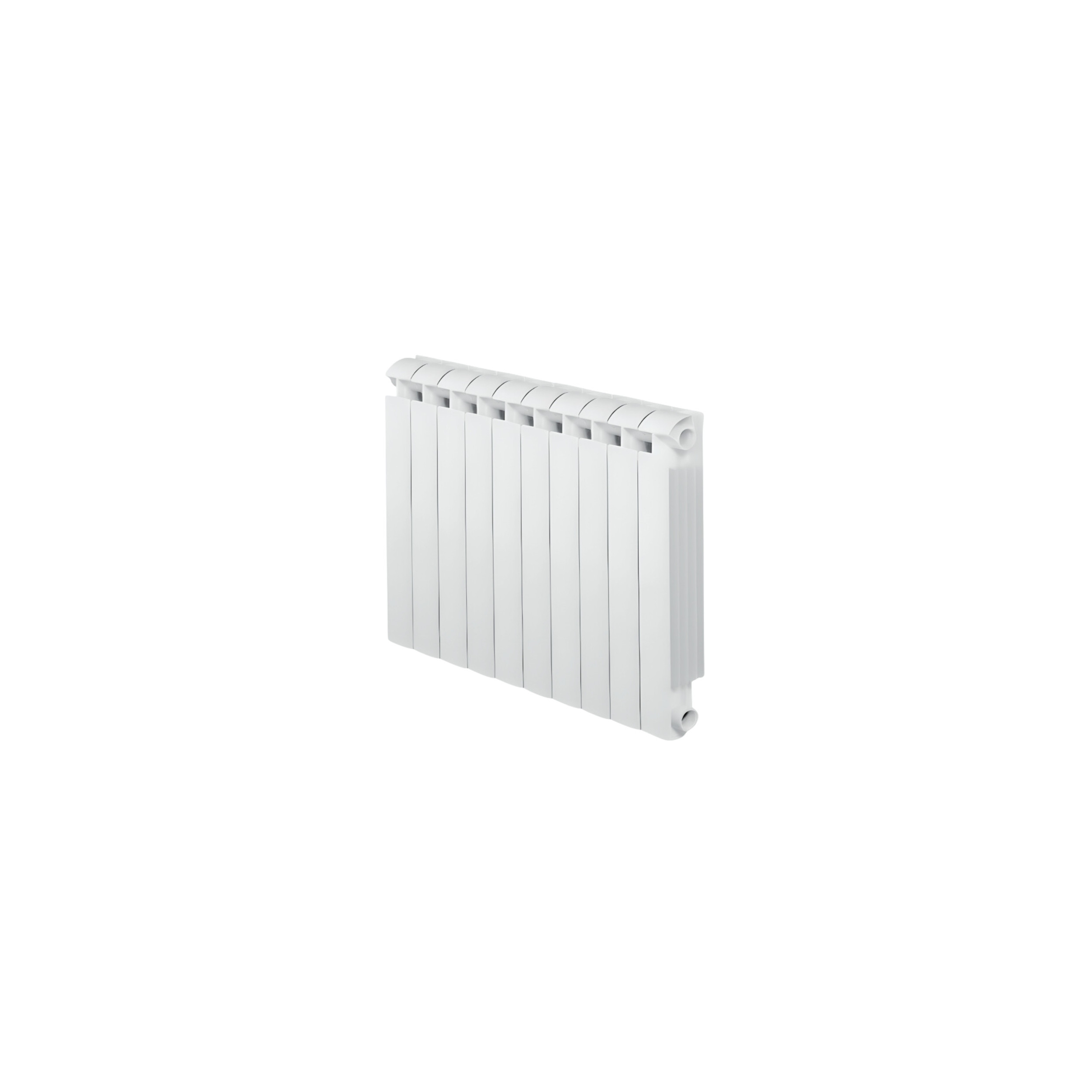 Radiateur fonte alu 1620W chauffage central 10 éléments KLASS 800 blanc