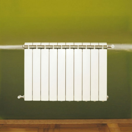 Radiateur fonte alu 1620W chauffage central 10 éléments KLASS 800 blanc