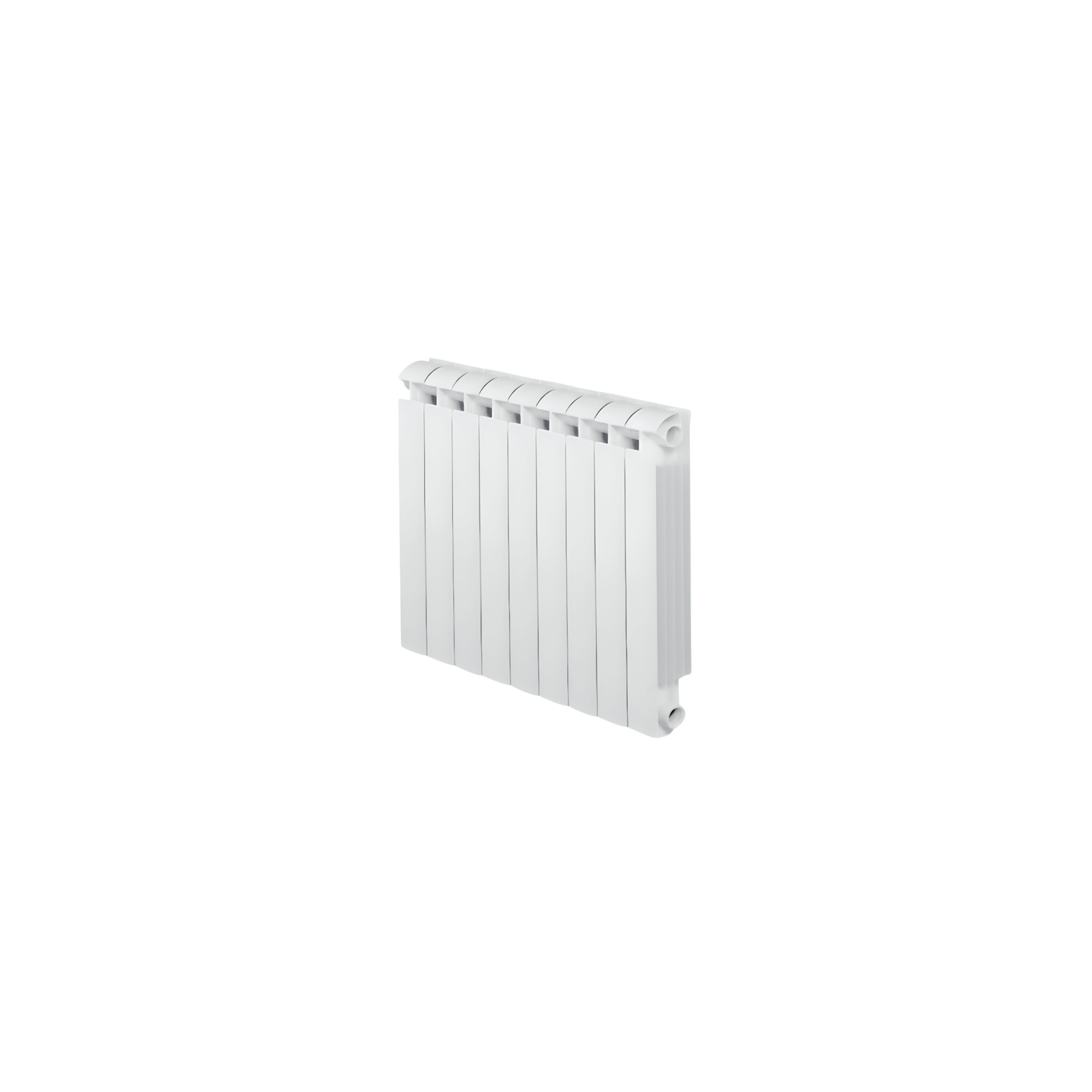 Radiateur fonte alu 1458W chauffage central 9 éléments KLASS 800 blanc