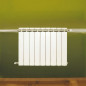 Radiateur fonte alu 1458W chauffage central 9 éléments KLASS 800 blanc