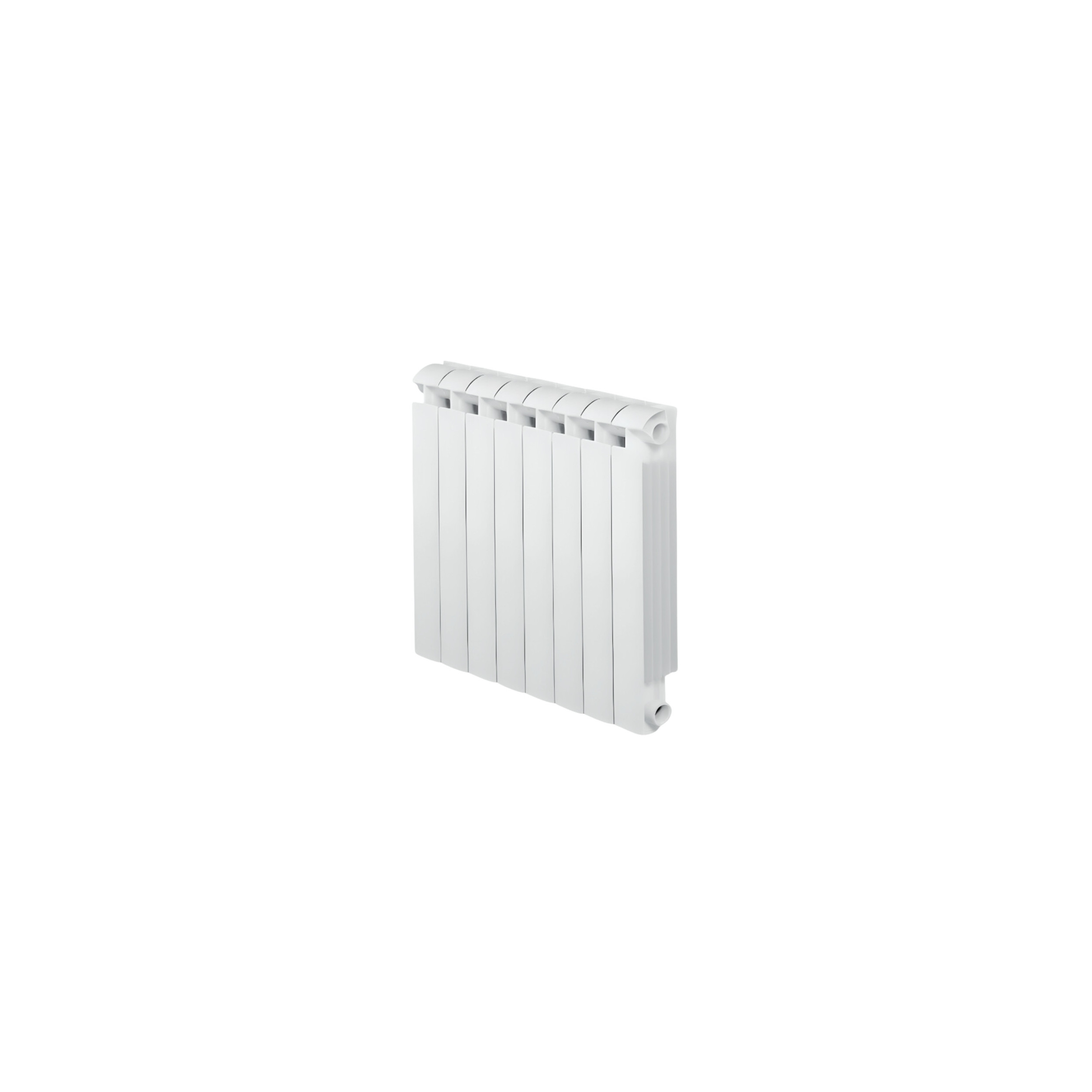 Radiateur fonte alu 1296W chauffage central 8 éléments KLASS 800 blanc