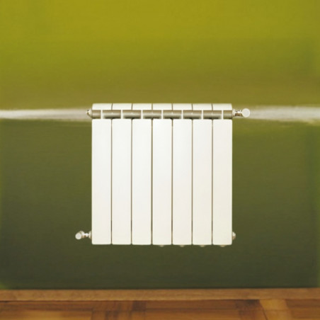 KLASS 800 white cast iron radiator 1134W central heating 7 elements