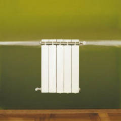 KLASS 800 white 5-element cast aluminium 810W central heating radiator