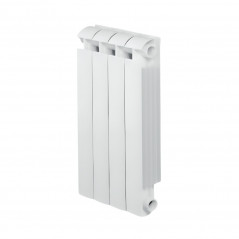 KLASS 800 white 5-element cast-iron radiator 648W alu central heating