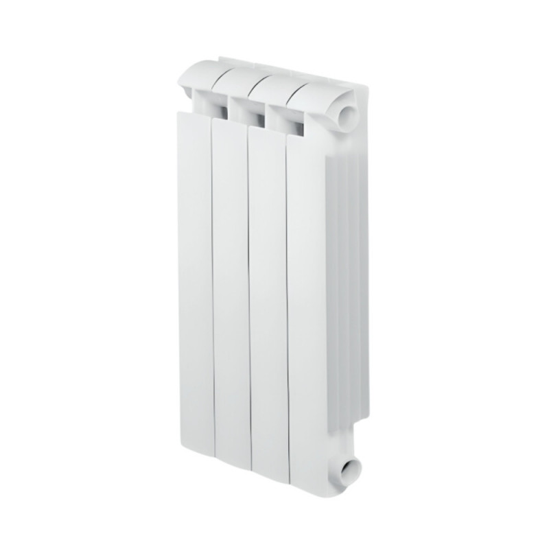 Chauffage central fonte aluminium 4 éléments blanc KLASS 800, 648w